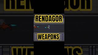 Missiles, lasers, and... rocket fists? 👊 (#rendagor Weapons) #shorts #indiegame  #madewithgodot