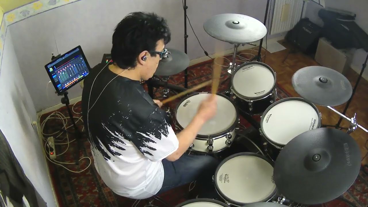 TOTO. NEVER ENOUGH. drum cover Do Laurent