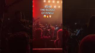 ¡Con Blood of Kingu fue como #therion abrió su #concierto con #orquesta en #mexico ! #livetracks