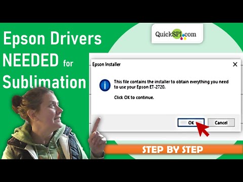 Epson Drivers for Sublimation: Get the RIGHT Print Option to Use Your Epson for Sublimation FREE