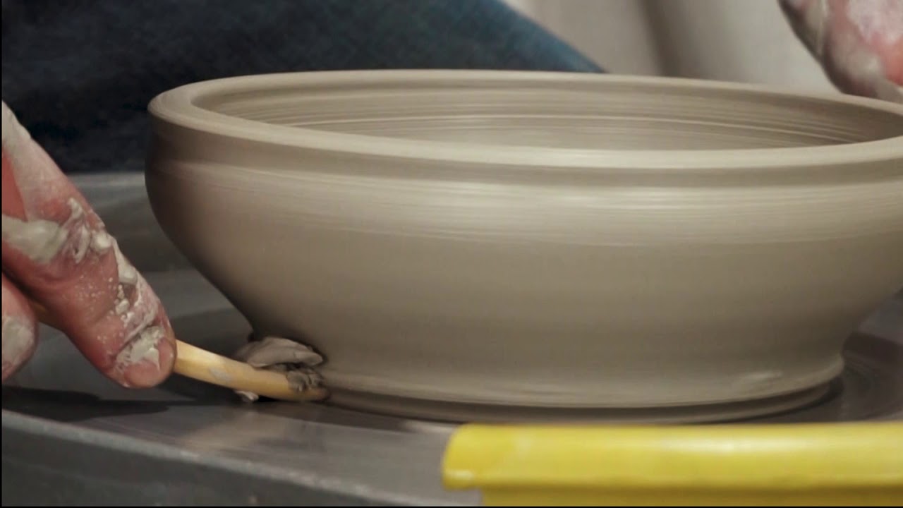 Instructional: Kick Wheel Pottery - YouTube