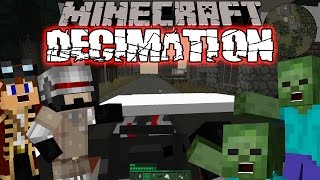 Minecraft Decimation | Zombie Apocalypse (Minecraft DayZ Custom Modpack) Making A Plan #3