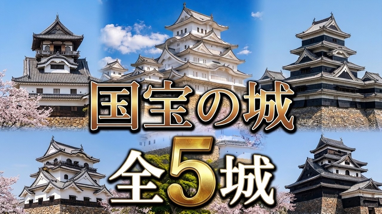 The LAST 5 Samurai Castles: Japan's National Treasures | Ultimate