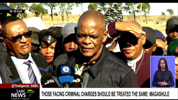 Those facing criminal charges should be treated the same: Magashule