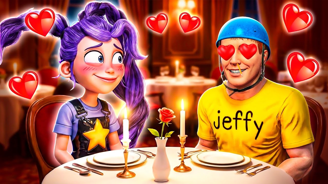Jeffy Dates Lilly Lovebraids In GTA 5!