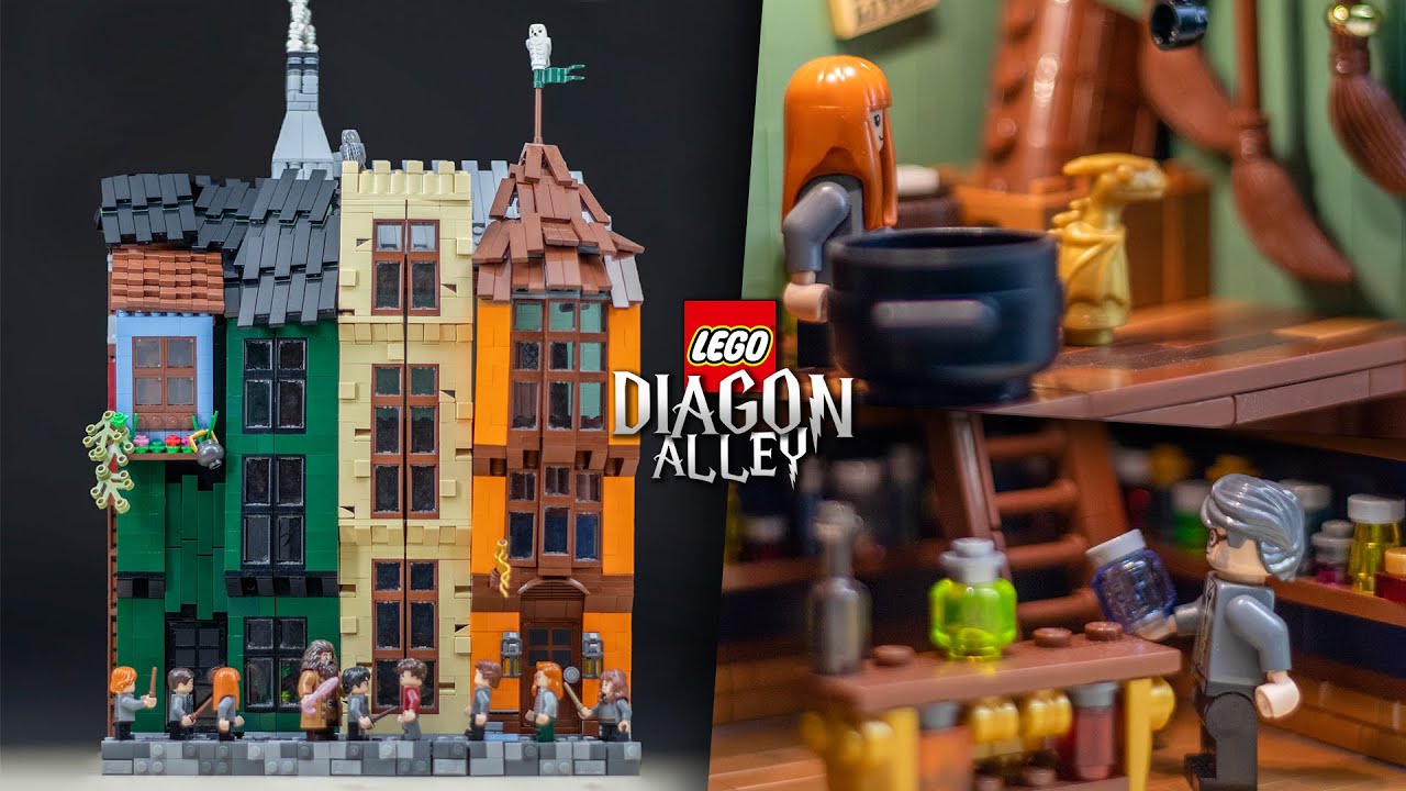 LEGO Harry Potter Diagon Alley, LEGO Designer Video