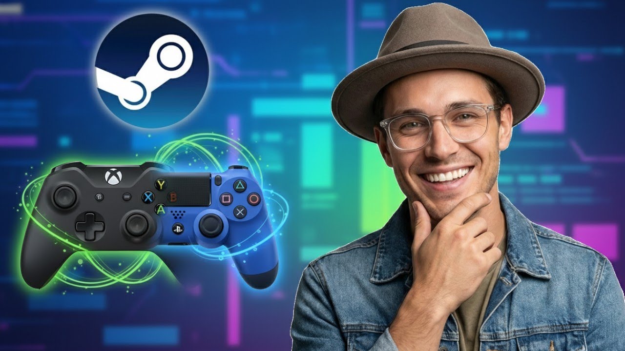 Change Xbox Controls to PS4 on Steam (2026)