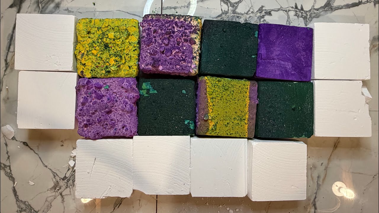Beautiful Dye Experiment 😍| GYM CHALK | ASMR - YouTube
