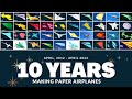 10 Year Aniversary! Can you help select the best 10 paper airplanes on TriKdanG channel?