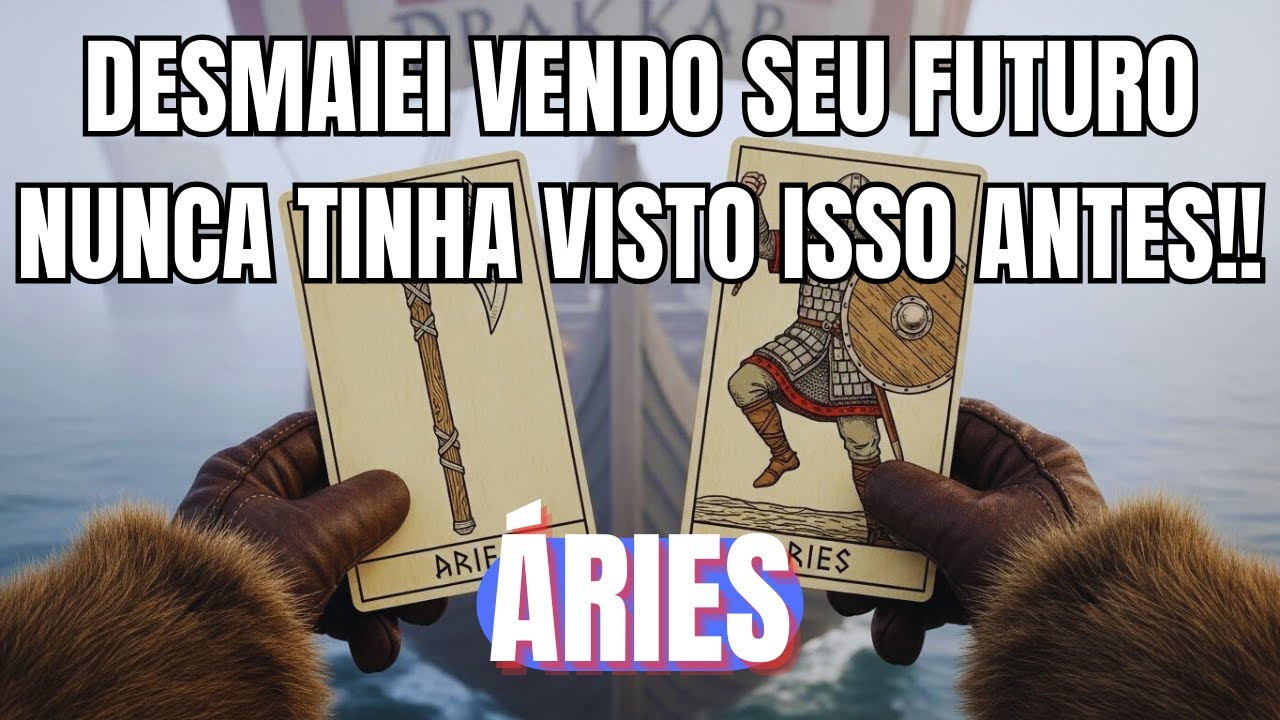 ÁRIES:‼️♈ MEU DEUS DO CÉU EU DESMAIEI VENDO SEU FUTURO ✨🔮 NUNCA TINHA VISTO ISSO EM 30 ANOS DE TARÔ!