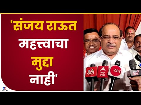 Radhakrushna Vikhe Patil | संजय राऊत हा महत्त्वाचा मुद्दा नाही, पूर्वीही नव्हता आताही नाही - tv9