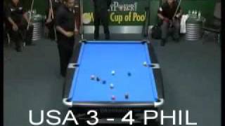 9 Ball World Cup of Pool 2006 Doubles   Reyes &amp; Bustamante vs Strickland &amp; Morris final Part3