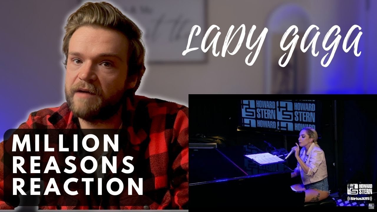 LADY GAGA - MILLION REASONS - LIVE ON HOWARD STERN SHOW (2016) | REACTION