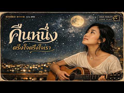 คืนหนึ่ง - สุเทพ วงศ์กำแหง & สวลี ผกาพันธุ์ | Cover by Crescendo Studio TH [AI Music Animation]