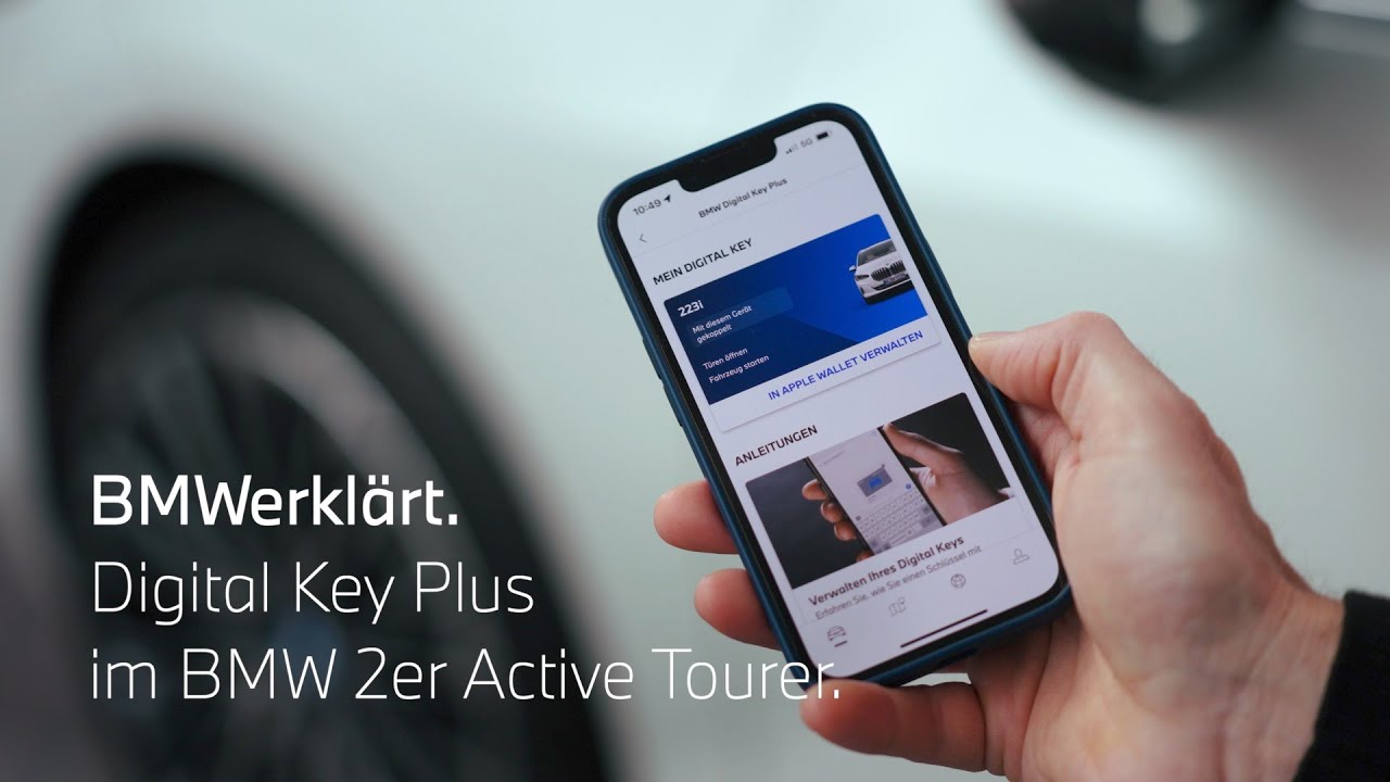 BMWerklärt. BMW Digital Key Plus. YouTube