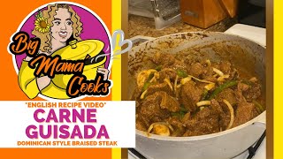 Carne Guisada | Palomilla |Dominican Style Braised Palomilla Steak *ENGLISH VIDEO* #bigmamacooks