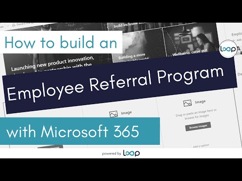 How to build an Employee Referral Program with SharePoint and Microsoft Forms