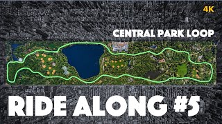 Nyc Pov Ride Along Central Park Loop - History Interesting Facts - Narrated