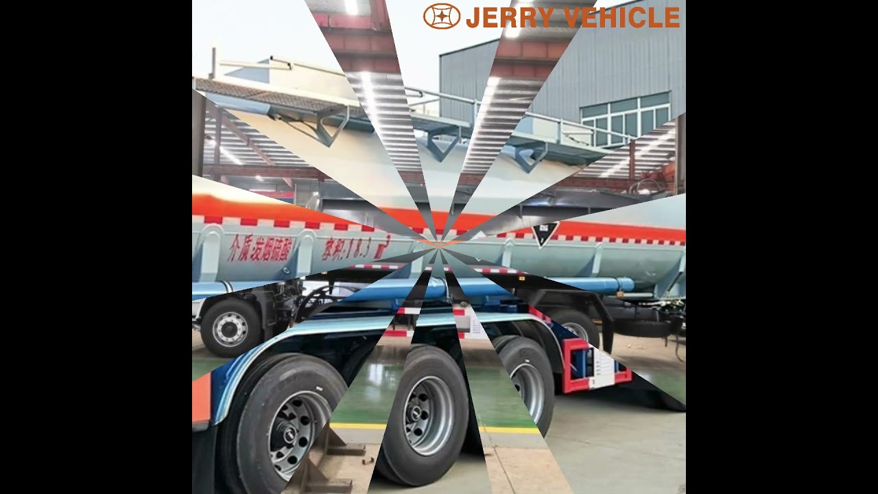 Sulfuric Acid Tanker Trailer for sale