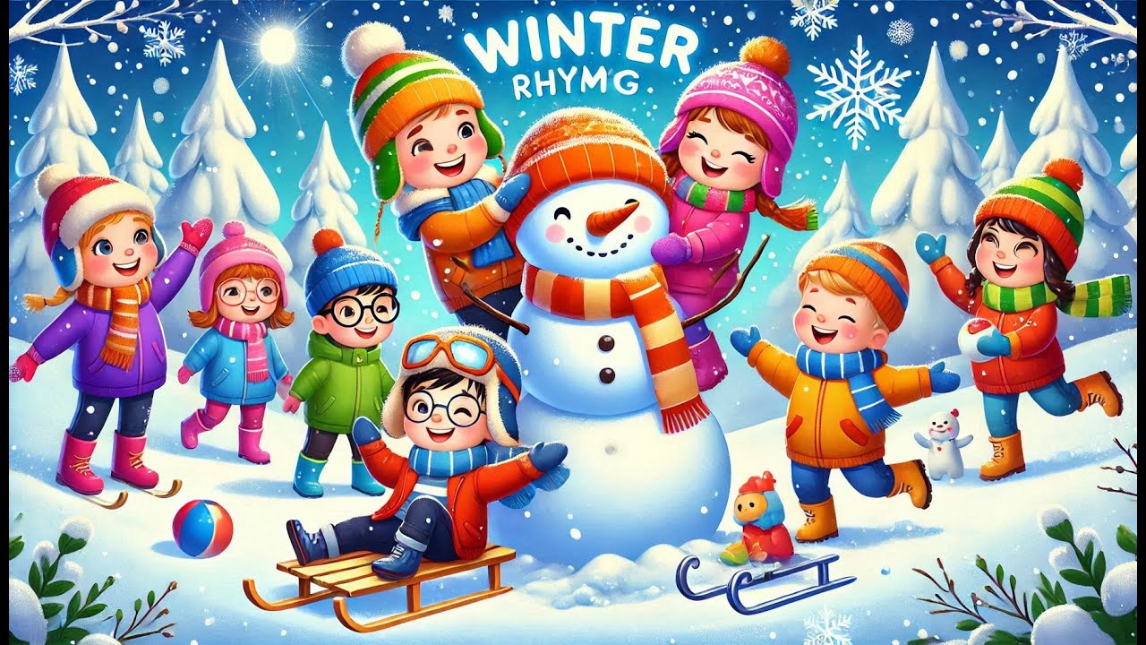 Best Winter Song for Kids – Sing and Play in the Snow | Nursery Rhymes ...