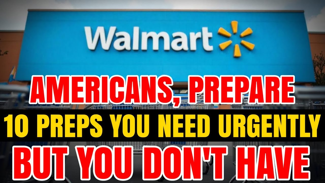 10 PREPS to STOCKPILE for a CATASTROPHIC Attack on The Mainland