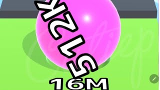 2048 | Ball Run INFINITY | Level Up Circles Satisfying iOS Android all levels gameplay #ballgamezone screenshot 4