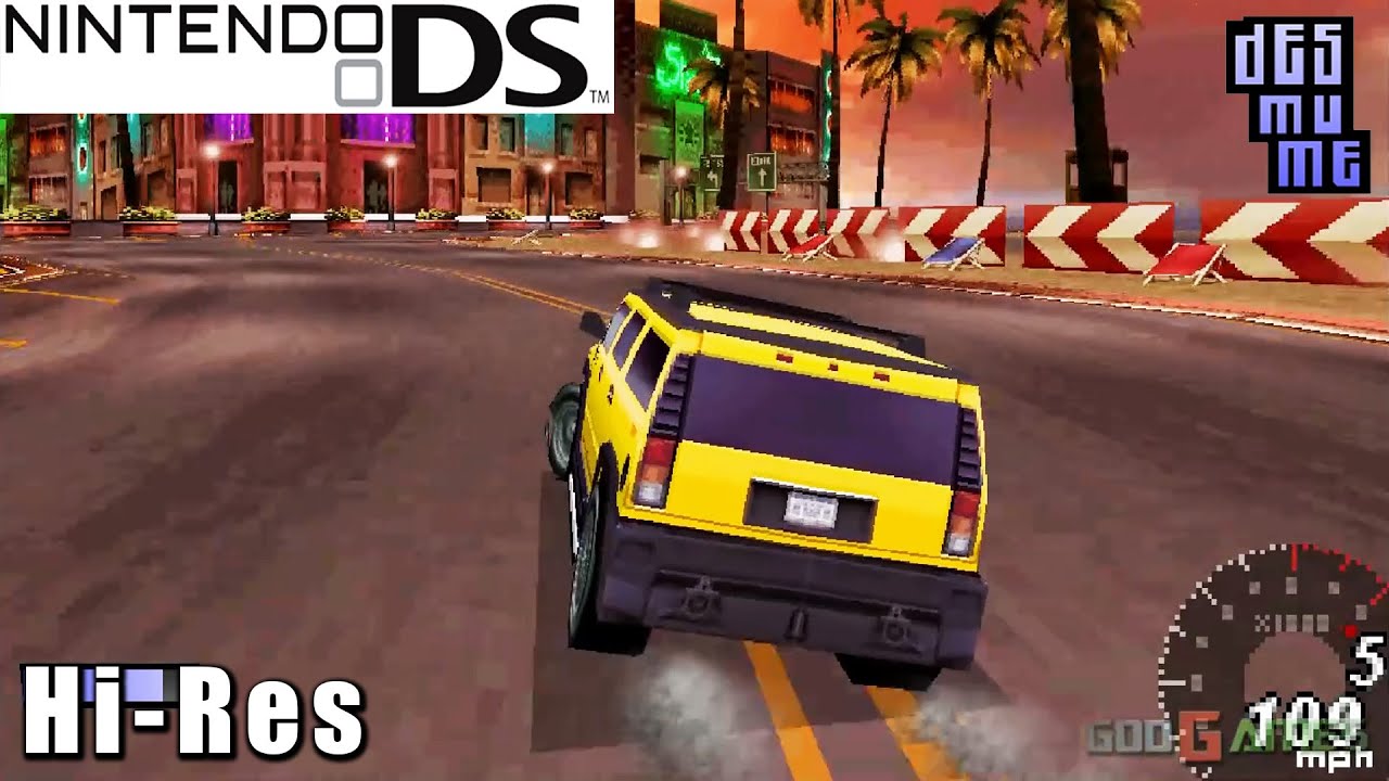 Asphalt Urban GT - Nintendo DS Gameplay High Resolution (DeSmuME) - YouTube