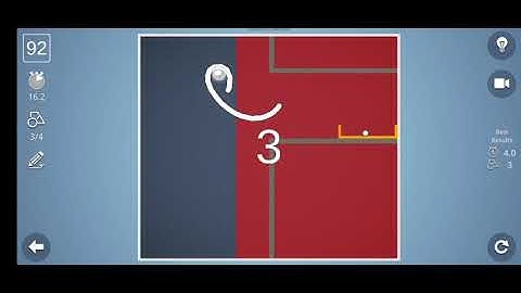 Brain it on level 92 | 3 Stars