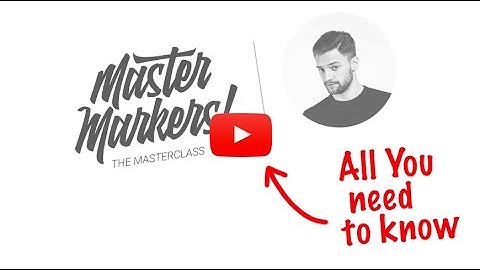 Master Markers! by Reid Schlegel - The very first gameplay type of design sketching masterclass.