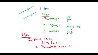 How to prove two lines are parallel - Gr8 & 9
