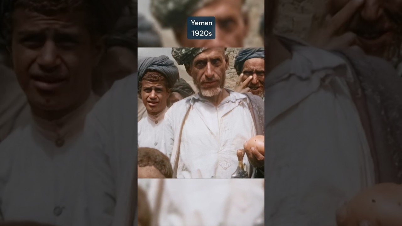 Yemen in the 20s colorized ❤️