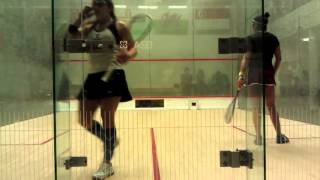 Clinching Game of Harvard Women's Squash's 14th National Title