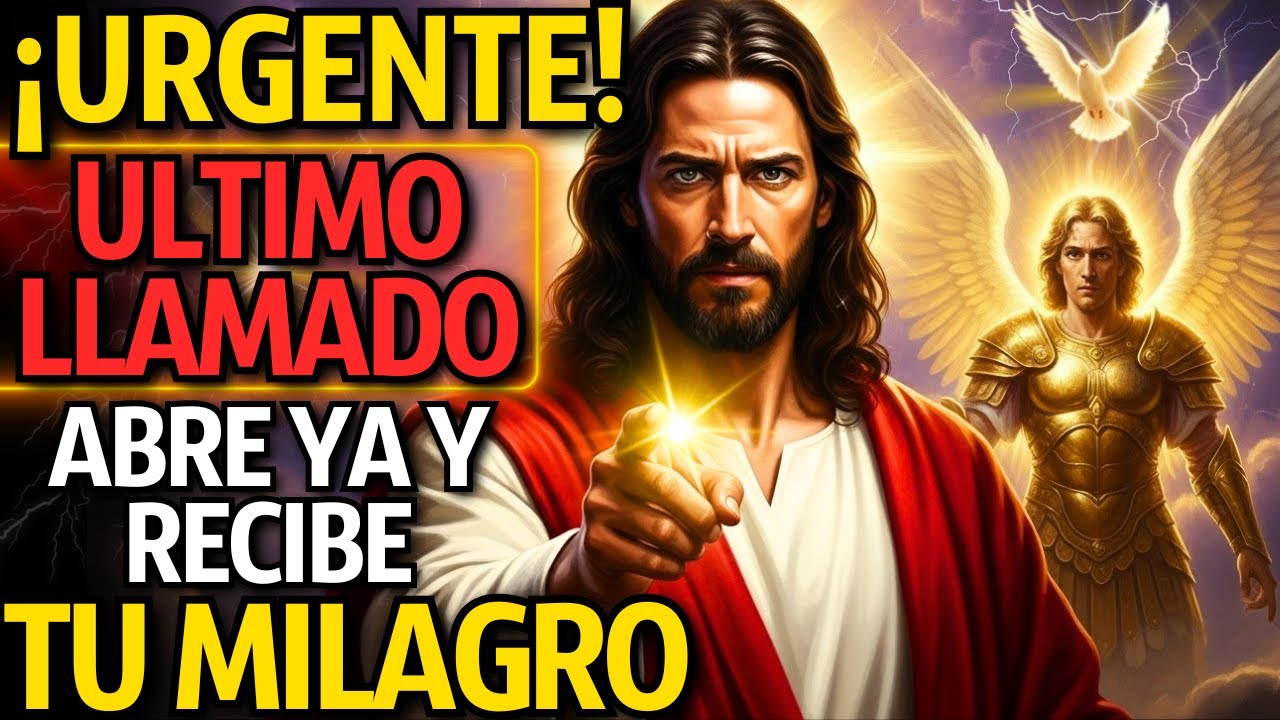 ✨ ¡URGENTE! JESÚS HABLÓ HOY… ABRE YA Y RECIBE TU MILAGRO