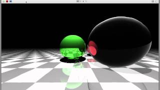 Quartz Composer / Ray-Tracing With GLSL Shader 2