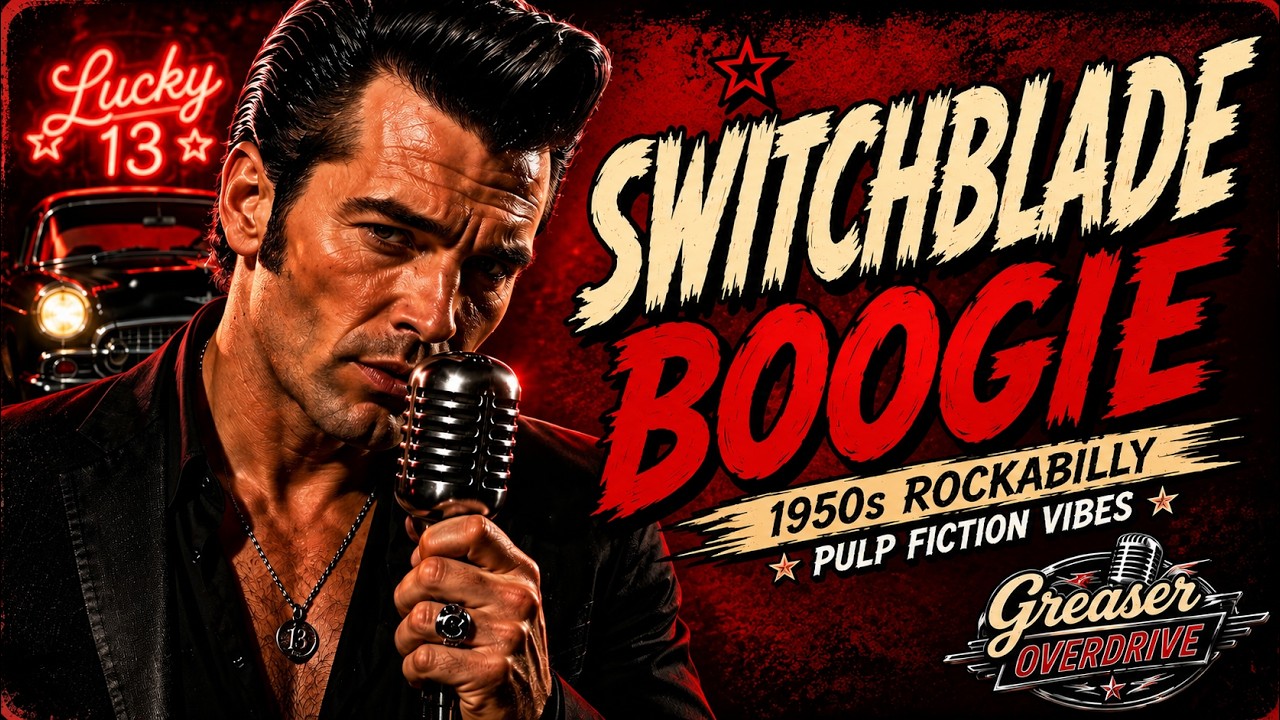 1950s Rockabilly Rock 'n' Roll 🔥 Pulp Fiction Vibes | Switchblade
