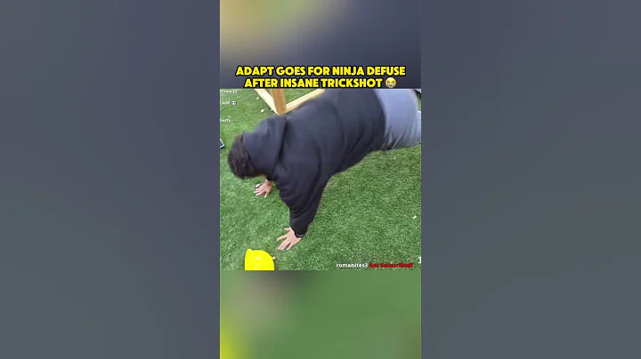 Adapt really went for the Ninja Defuse 😭 #faze #fazeadapt #shorts