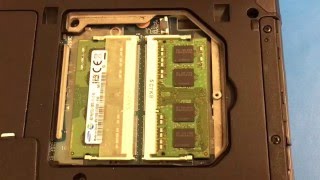 How to add or remove RAM on a Panasonic CF-53