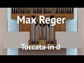 Max reger  opus 59 toccata in d live