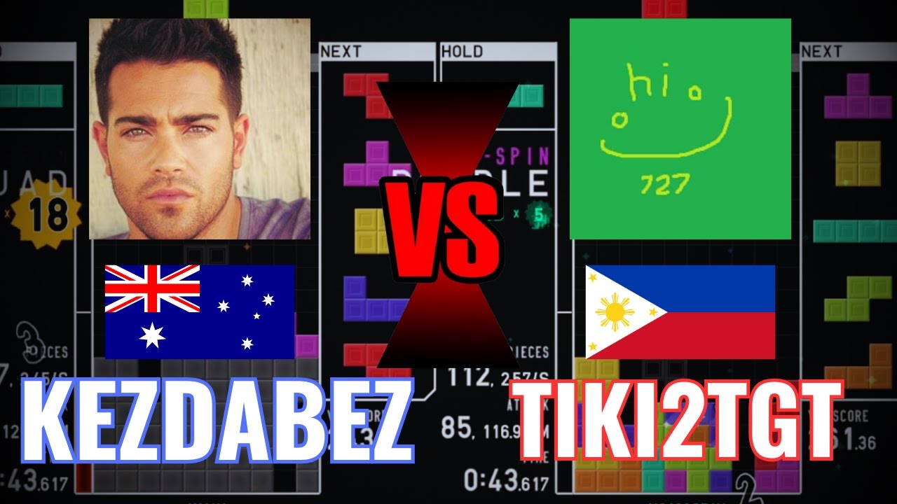 TETR.IO Tetra League (Season 2) KEZDABEZ vs TIKI2TGT