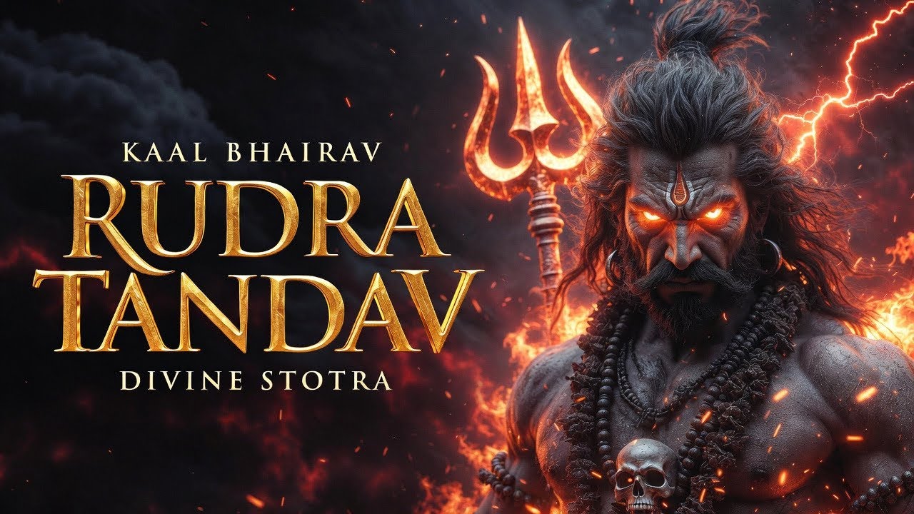 Powerful Kaal Bhairav Tandav Stotra | Divine Rudra Chant of Shiva 🔱🙏
