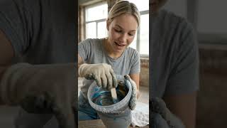✨ From Empty Bedroom to Luxury Dream Room 🏡 | Stunning Epoxy Floor Makeover by One Girl 💎