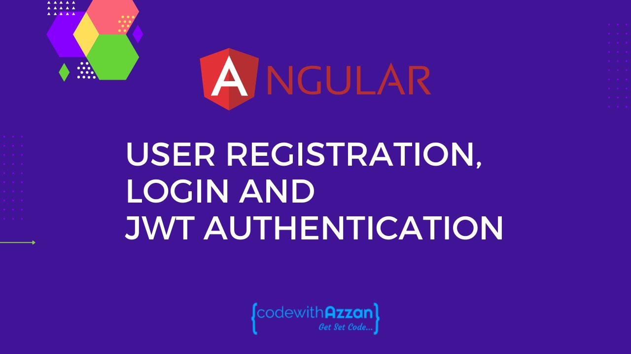 User Registration, Login and JWT Authentication in Angular - YouTube