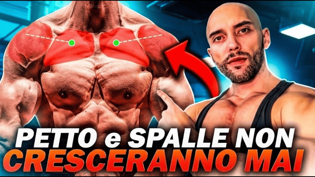 Smetti di allenare Petto e Spalle COSÌ (Scheda Scientifica)