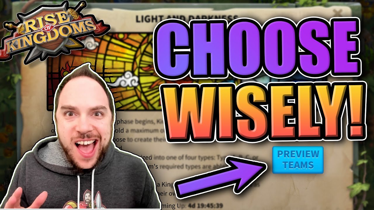 Объяснение подбора игроков в KvK: Свет и Тьма — 4-й сезон KvK | Rise of Kingdoms (RoK)