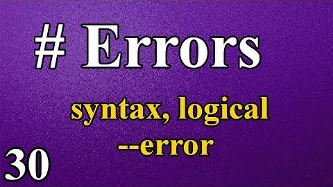 Cara menggunakan syntax error in python