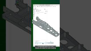 Composite Part Support in CAM Studio