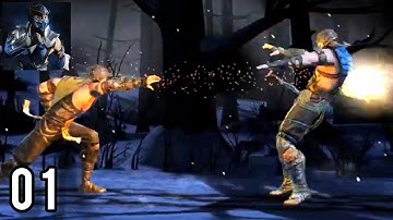 Mortal kombat the ultimate fighting - gameplay walkthrough part 01 (Android, IOS)