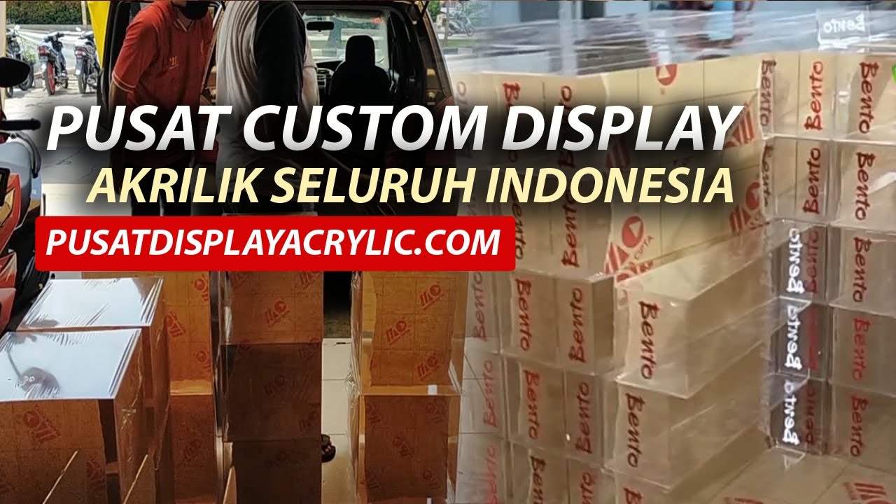 Jasa Custom Display Acrylic Terpercaya Akrilik Simajaya, Kirim Se Indonesia