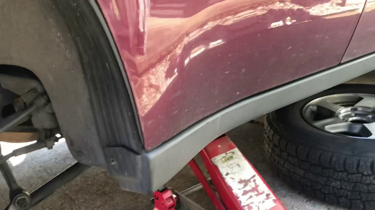 Chevy Trailblazer parking brake adjustment - YouTube