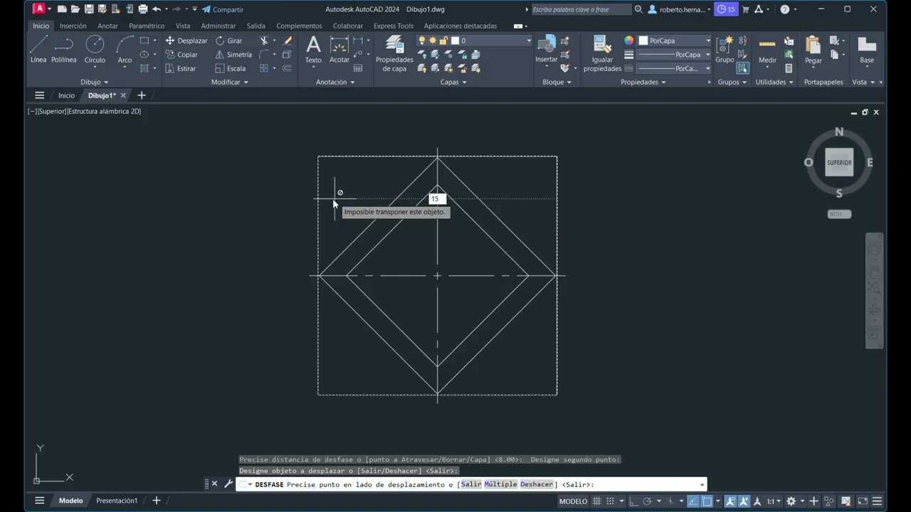 Video 3   Boceto 1 AutoCAD Dibujo en 2D